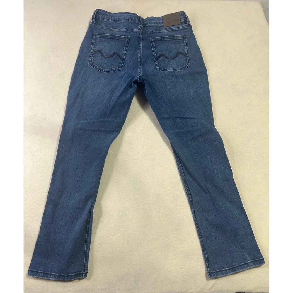 Urban Star Premium Apparel Mens Straight Leg Blue Jeans 34x32 Stretch Denim